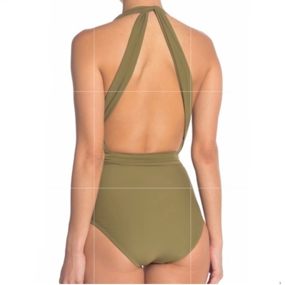 Nicole Miller Design Your Own Look One Piece Swimsuit Size Large - Picture 2 of 10